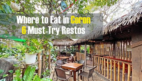 restaurants in coron